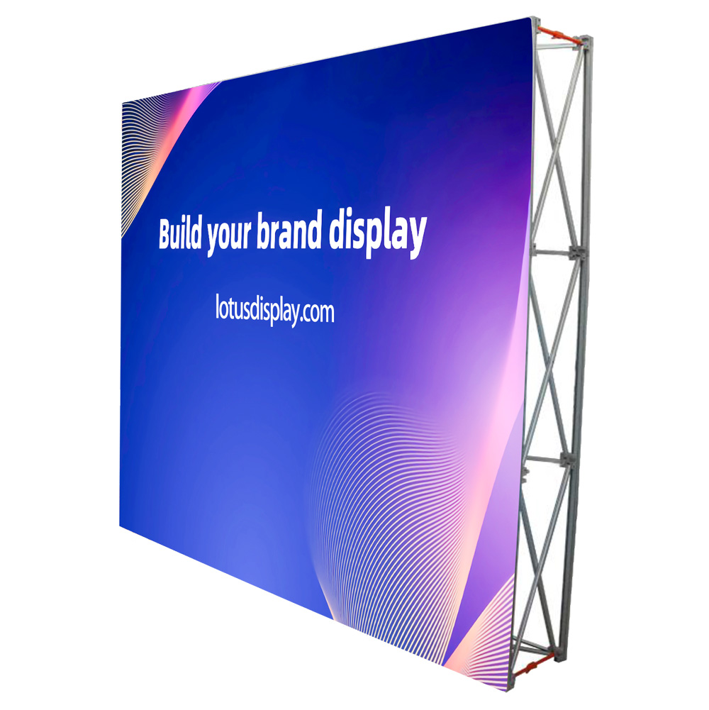 Lotus display SEG Fabric Pop-up-Stand